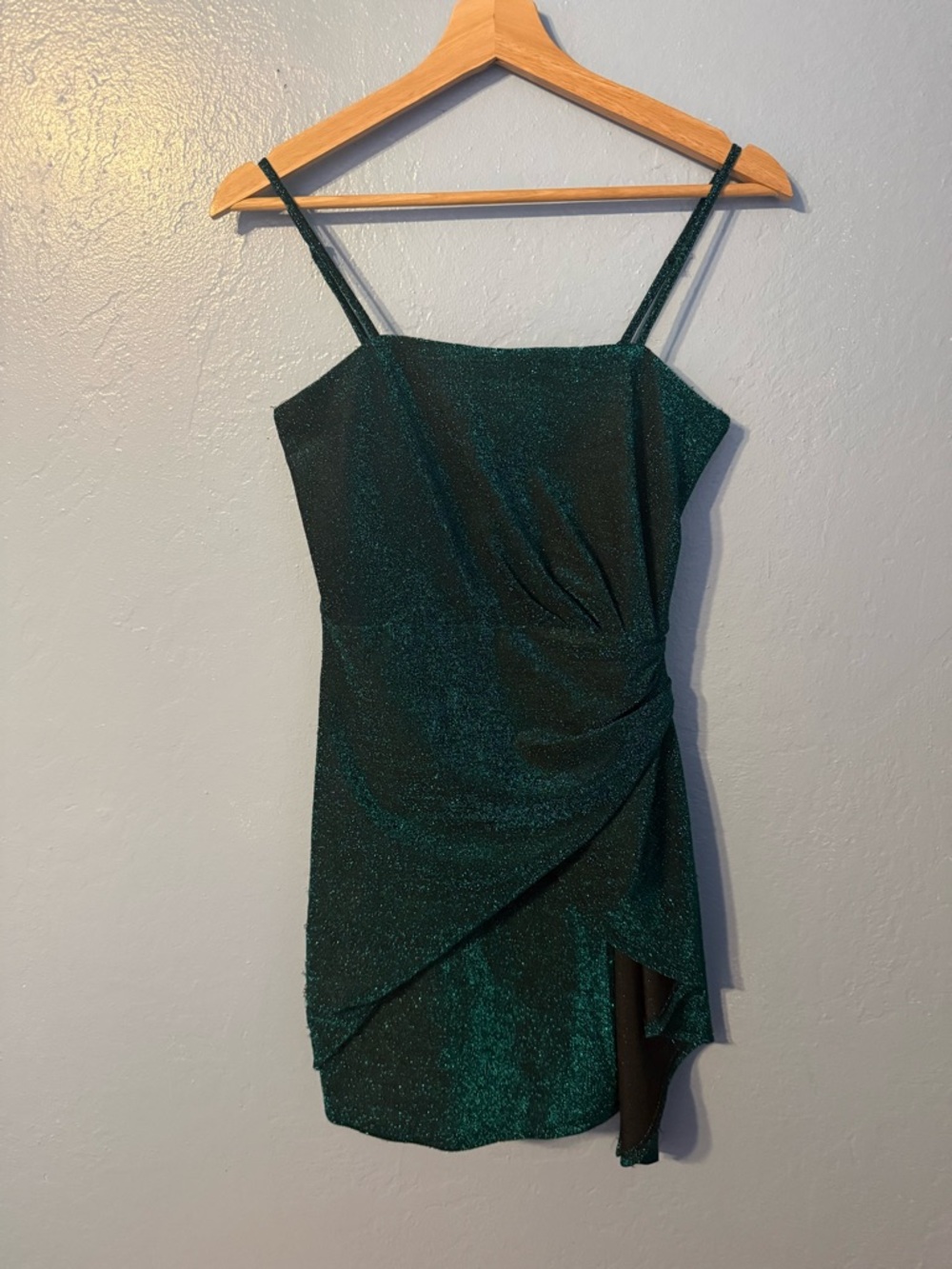 3 for $30! 💅🏻 TRIXXI Green Sparkle Spaghetti-Strap Party Dress 💅🏻 Bundle SALE!